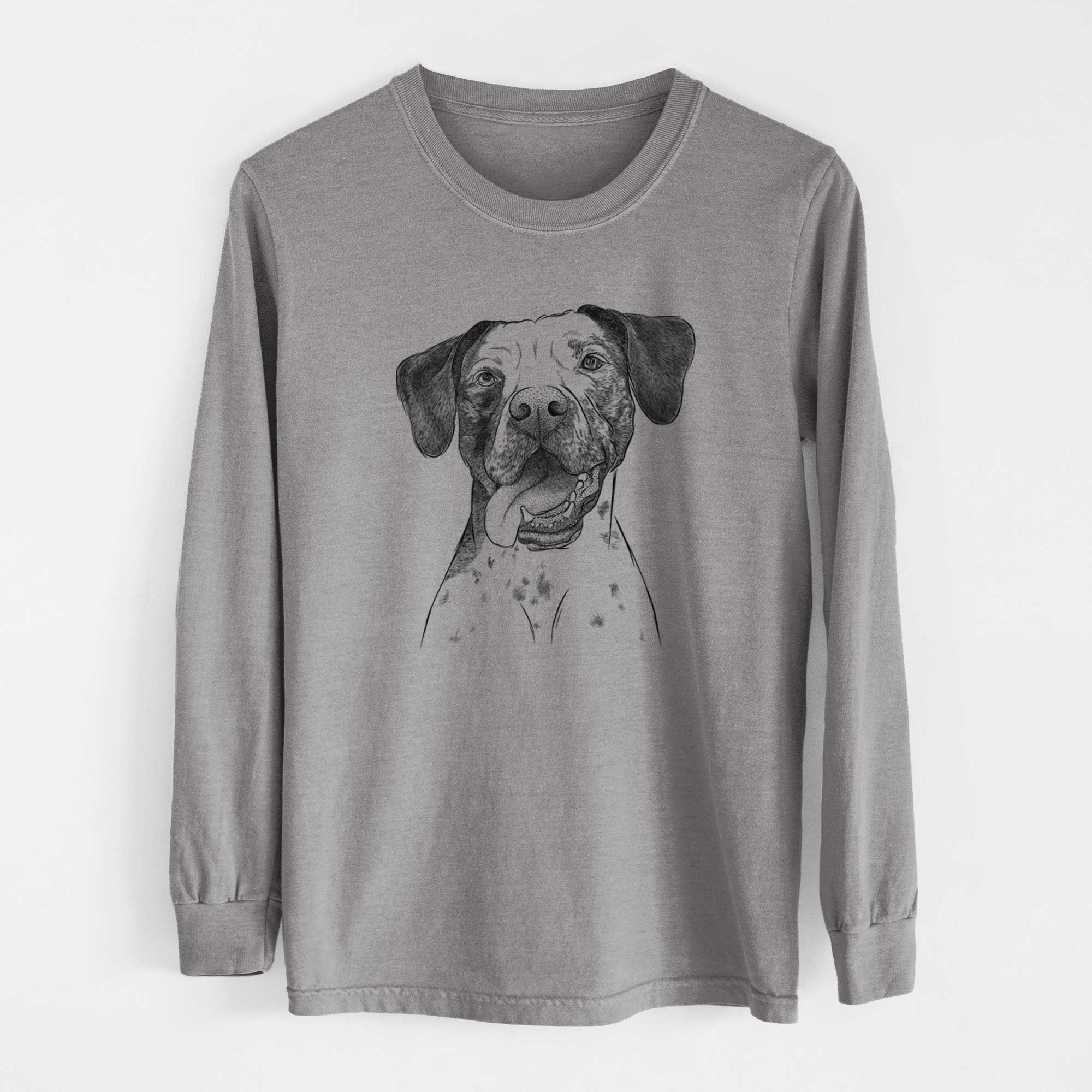 Bare Cola the Catahoula - Heavyweight 100% Cotton Long Sleeve