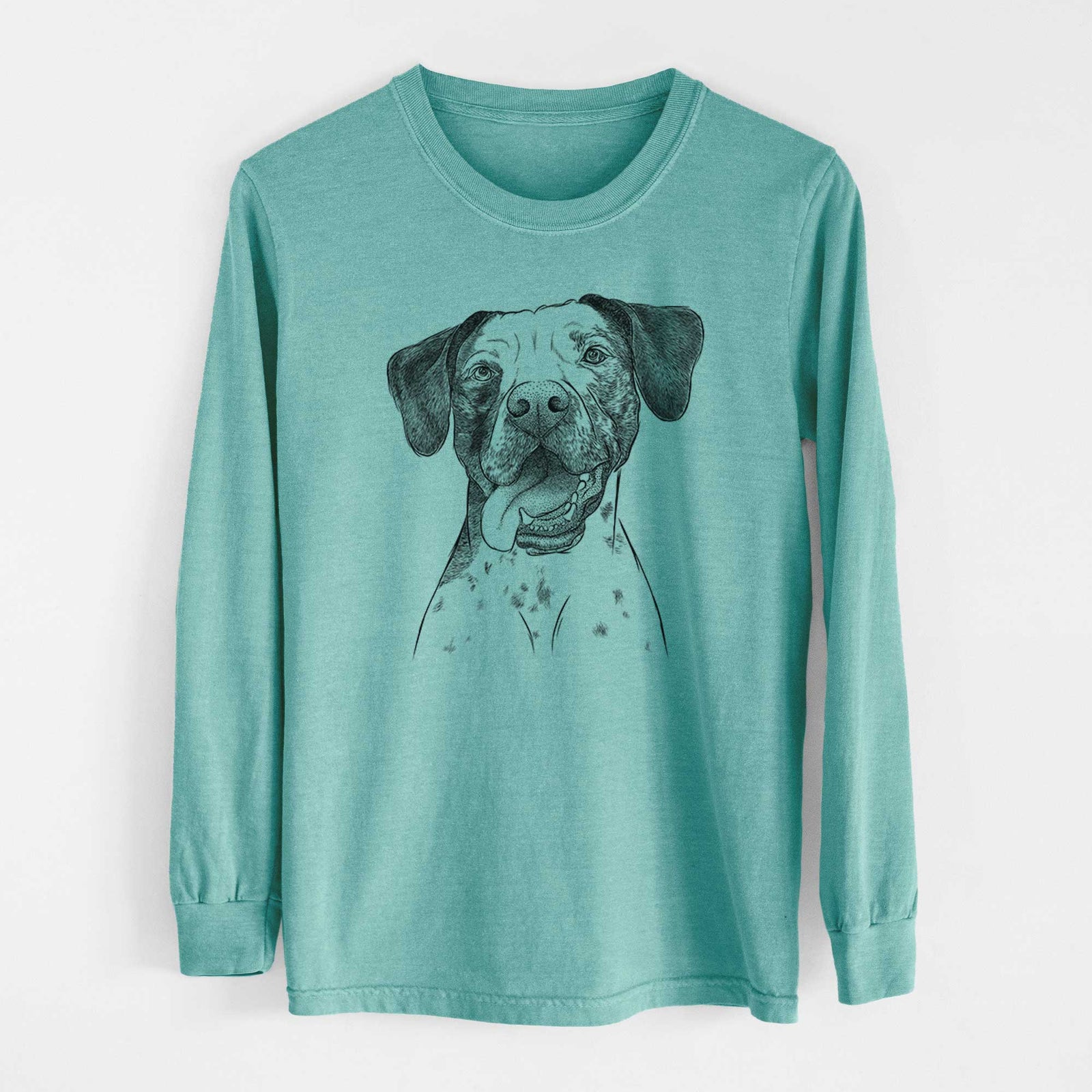 Bare Cola the Catahoula - Heavyweight 100% Cotton Long Sleeve