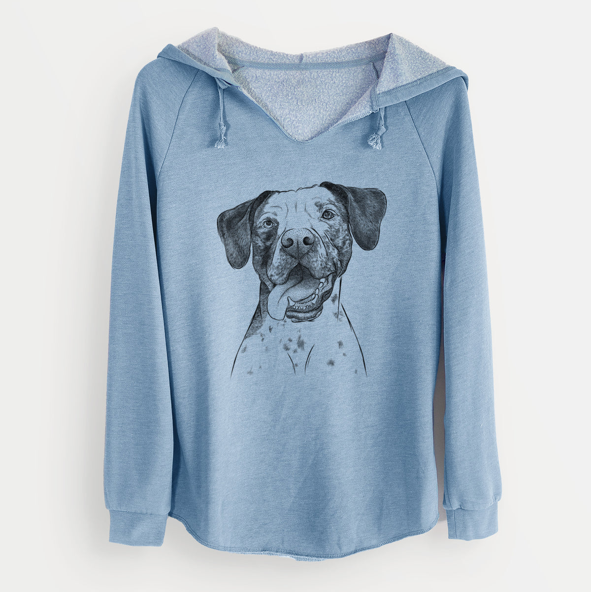 Bare Cola the Catahoula - Cali Wave Hooded Sweatshirt