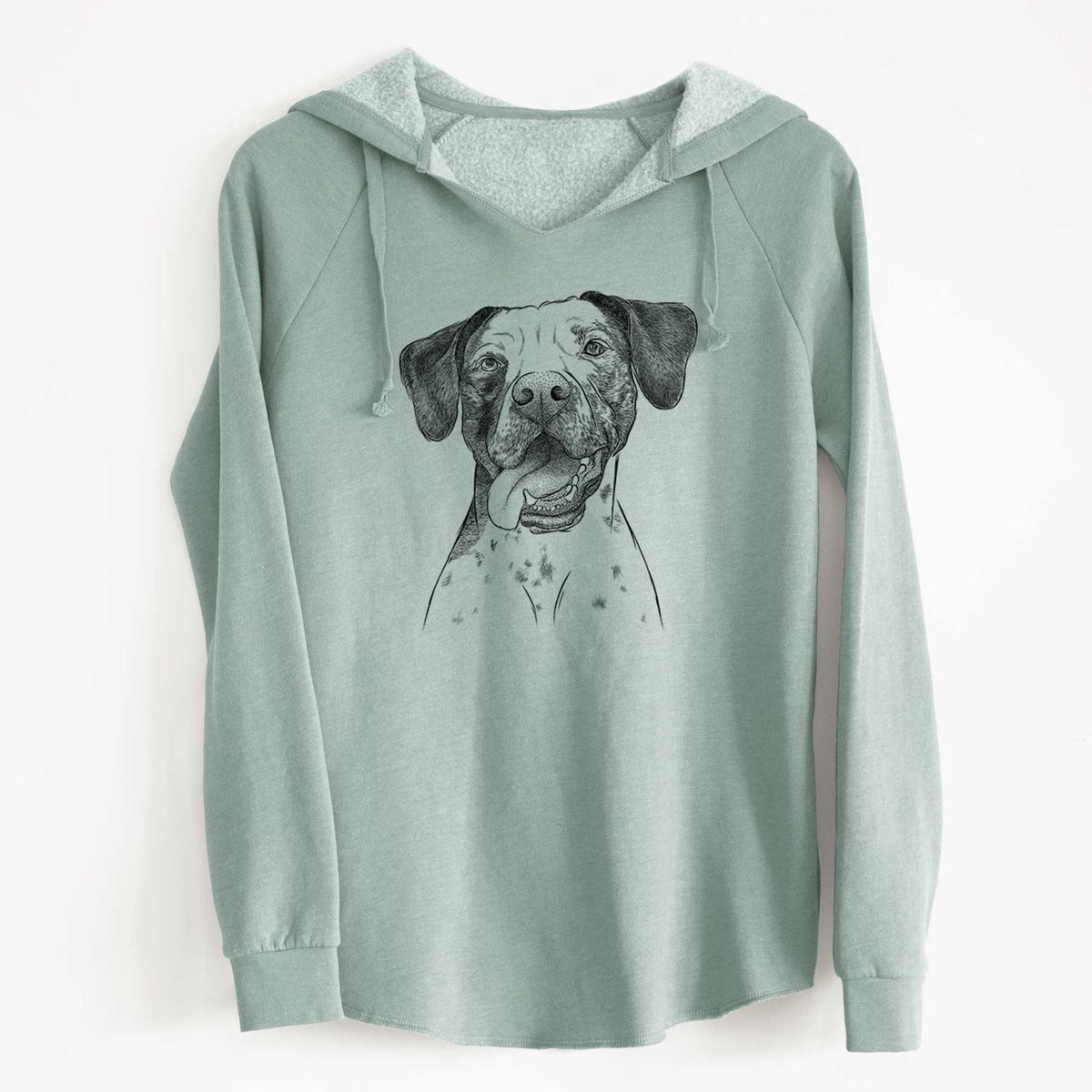 Bare Cola the Catahoula - Cali Wave Hooded Sweatshirt