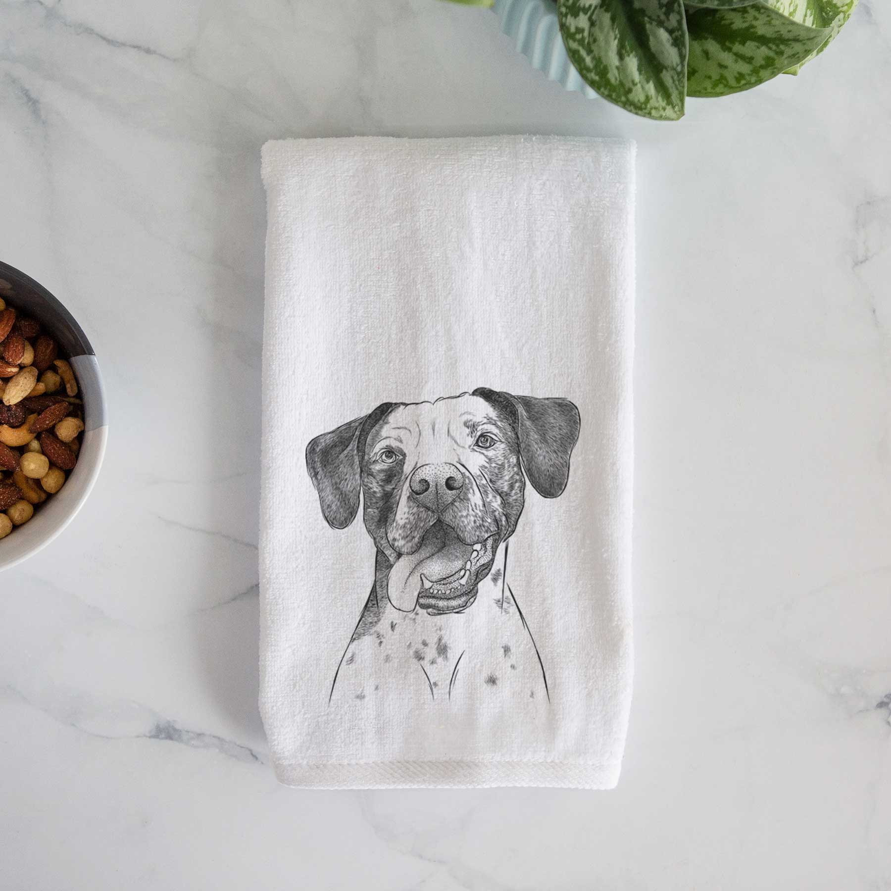 Cola the Catahoula Decorative Hand Towel