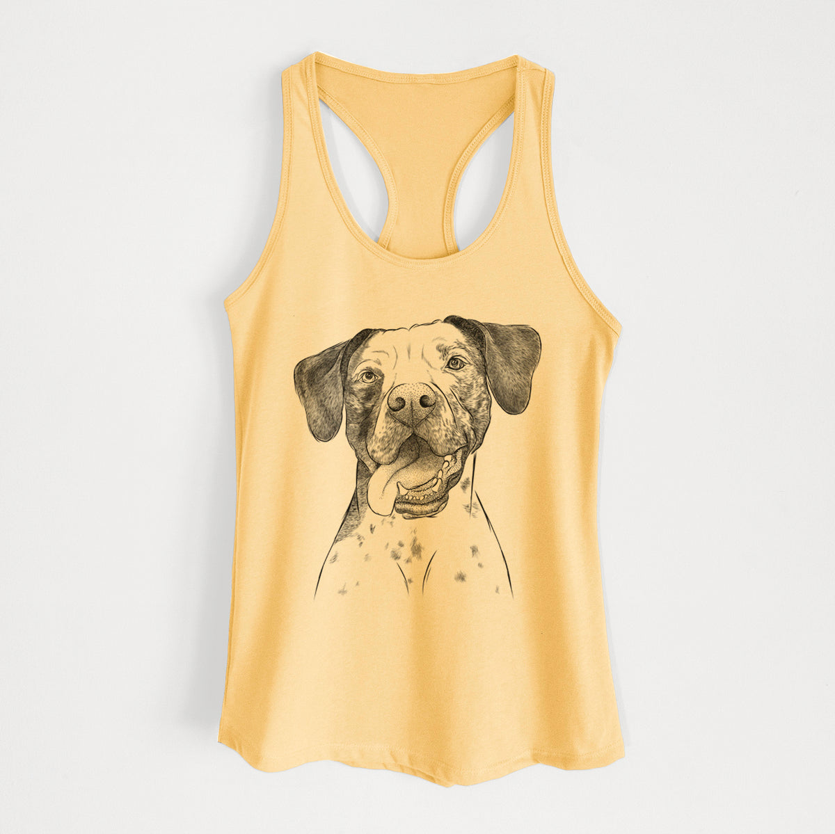 Cola the Catahoula - Women's Racerback Tanktop