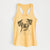 Cola the Catahoula - Women's Racerback Tanktop