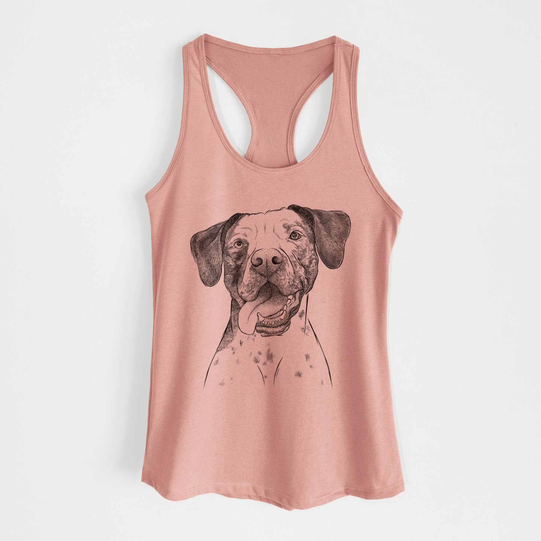 Cola the Catahoula - Women's Racerback Tanktop