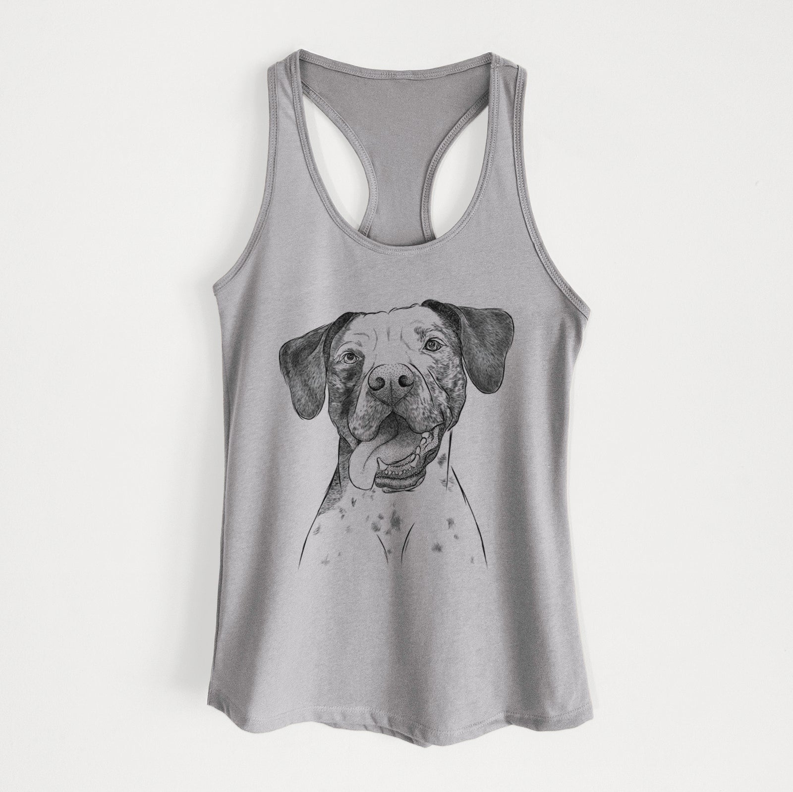 Cola the Catahoula - Women's Racerback Tanktop