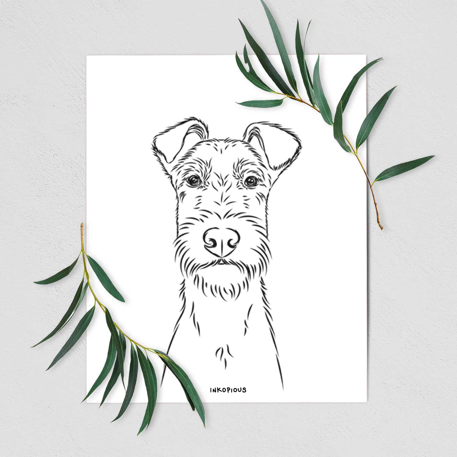 Connor the Scottish Terrier Art Print