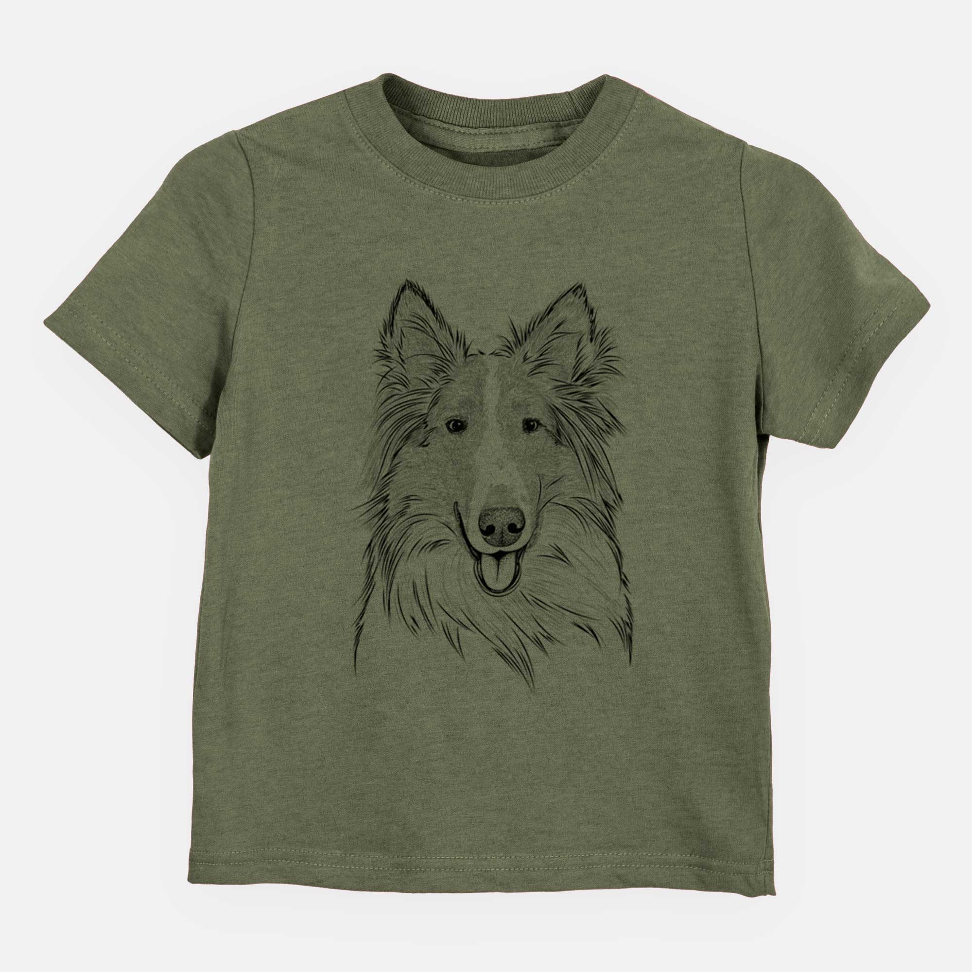 Bare Conrad the Rough Collie - Kids/Youth/Toddler Shirt