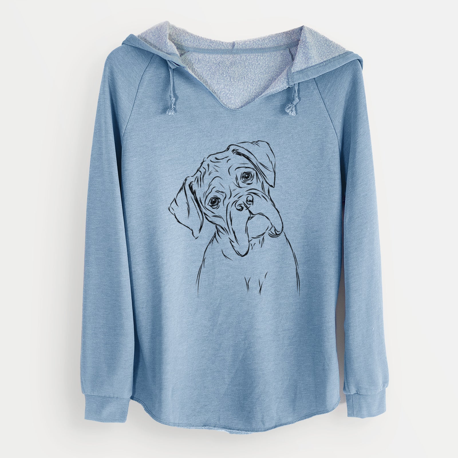 Bare Cooper the Boxer - Cali Wave Hooded Sweatshirt