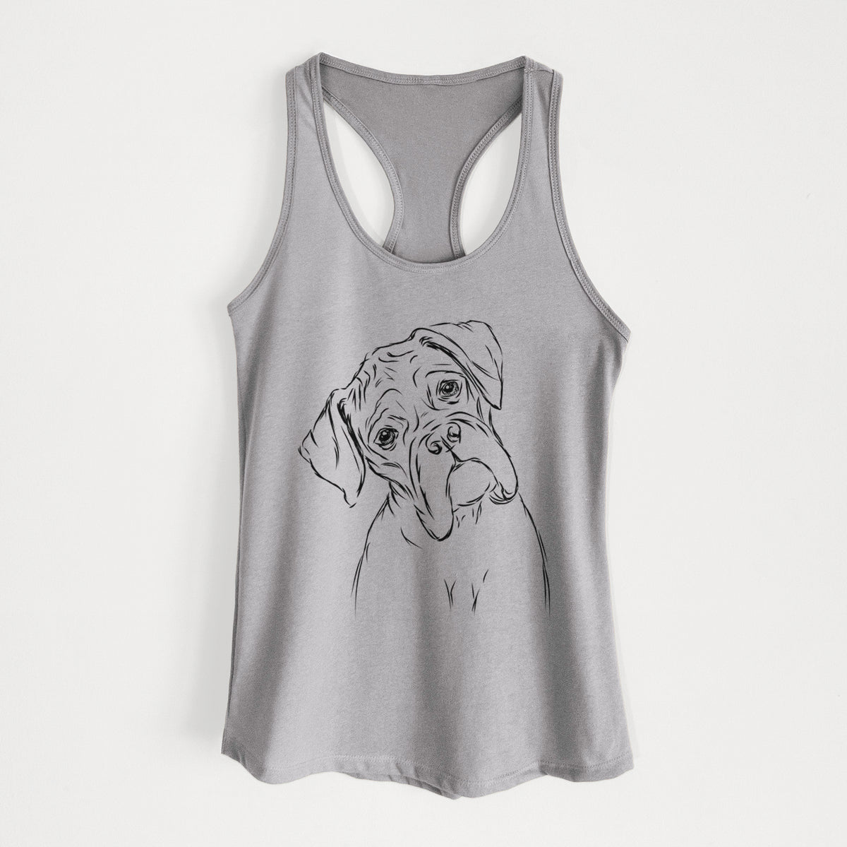 Cooper the Boxer - Women&#39;s Racerback Tanktop