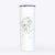 Cooper the Boxer - 20oz Skinny Tumbler