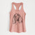 Cooper the Basset Hound - Women's Racerback Tanktop