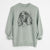 Bare Cooper the Basset Hound - Unisex Pigment Dyed Crew Sweatshirt