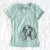 Bare Cooper the Basset Hound - Women's V-neck Shirt