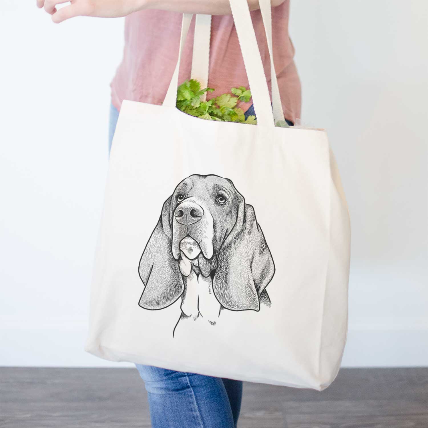 Cooper the Basset Hound - Tote Bag