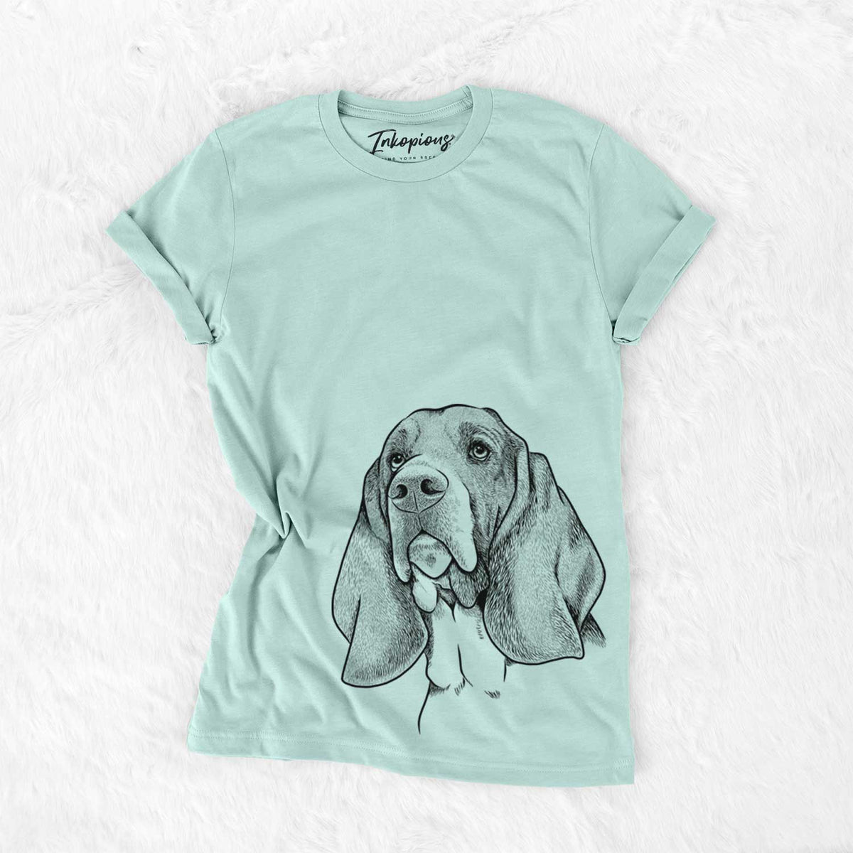 Bare Cooper the Basset Hound - Unisex Crewneck