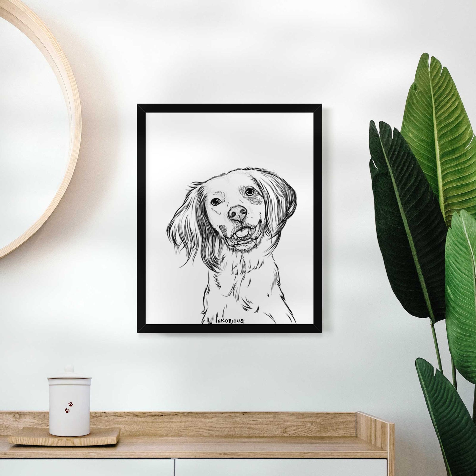 Cooper the English Setter Art Print