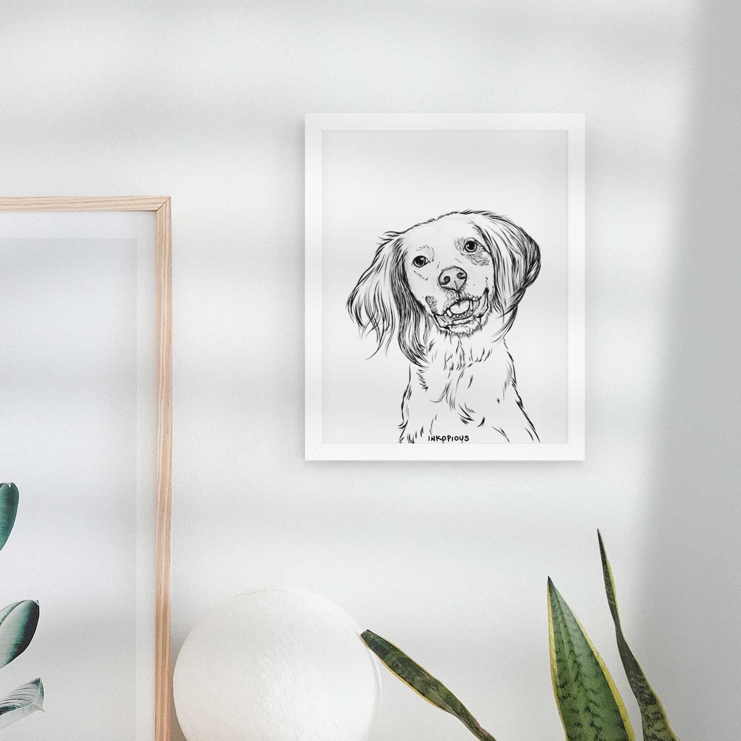 Cooper the English Setter Art Print