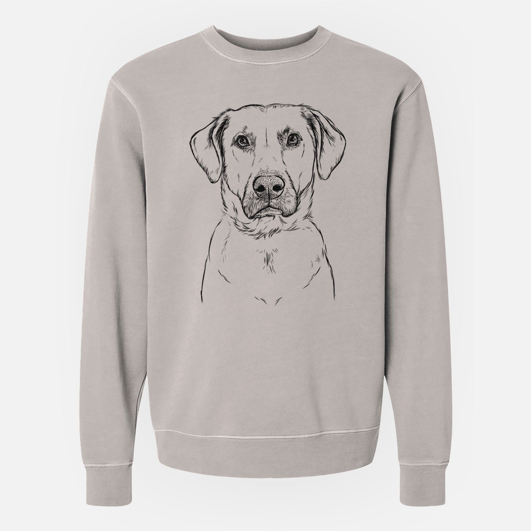 Bare Cooper Griffin the Mixed Breed - Unisex Pigment Dyed Crew Sweatshirt