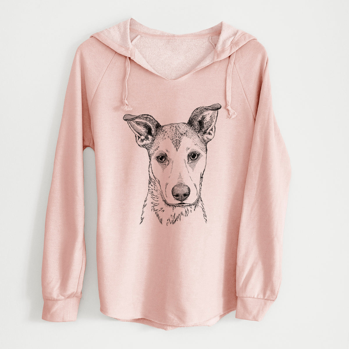 Bare Coral the Mixed Breed - Cali Wave Hooded Sweatshirt
