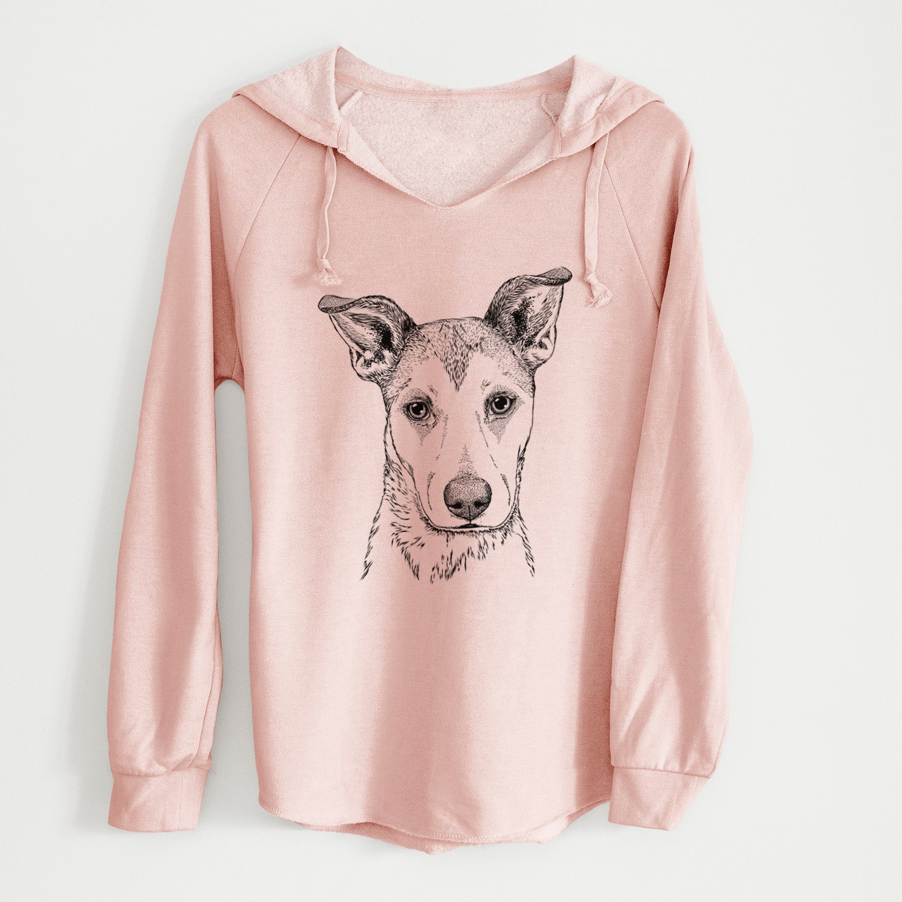 Bare Coral the Mixed Breed - Cali Wave Hooded Sweatshirt