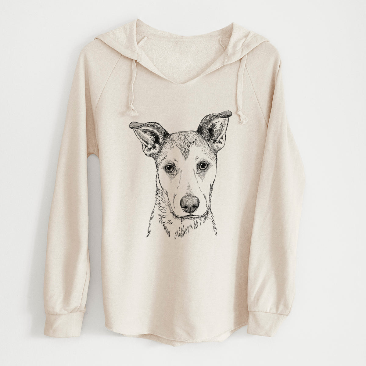 Bare Coral the Mixed Breed - Cali Wave Hooded Sweatshirt