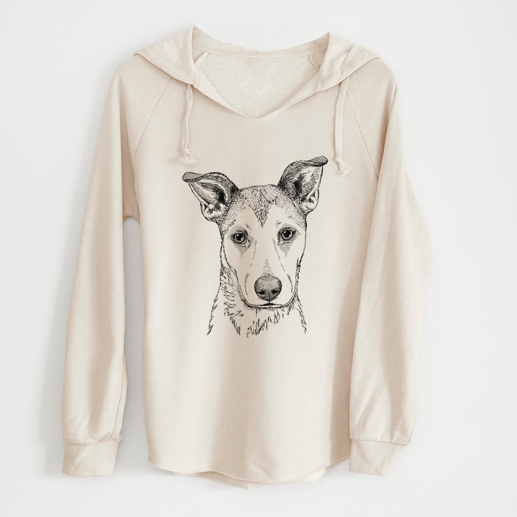 Bare Coral the Mixed Breed - Cali Wave Hooded Sweatshirt