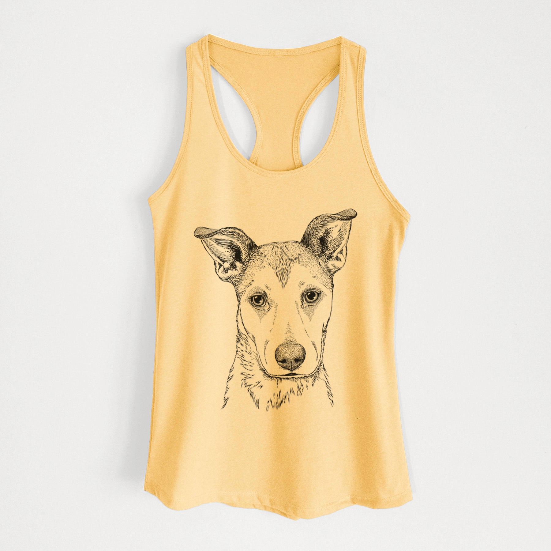 Coral the Mixed Breed - Women's Racerback Tanktop