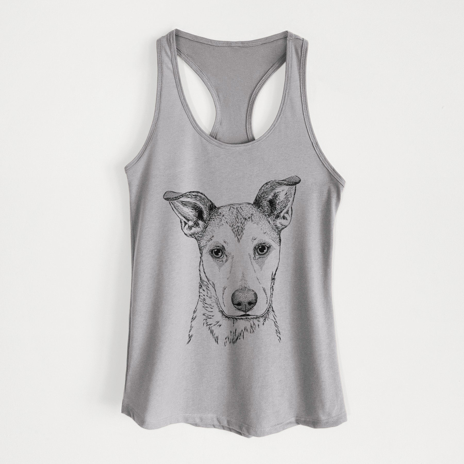 Coral the Mixed Breed - Women's Racerback Tanktop