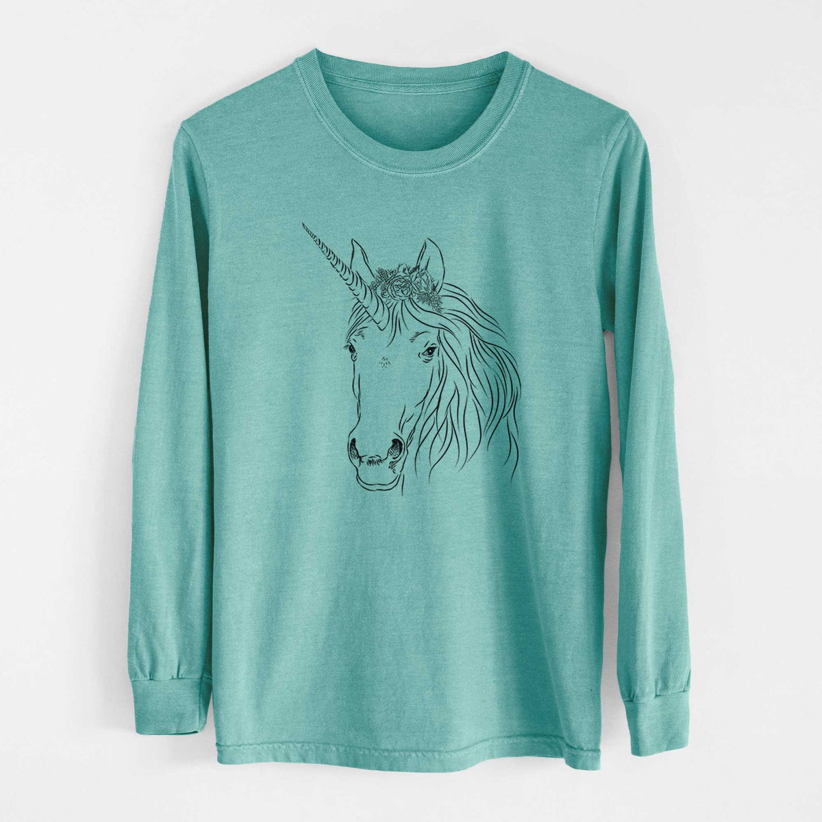 Bare Cosmic the Unicorn - Heavyweight 100% Cotton Long Sleeve