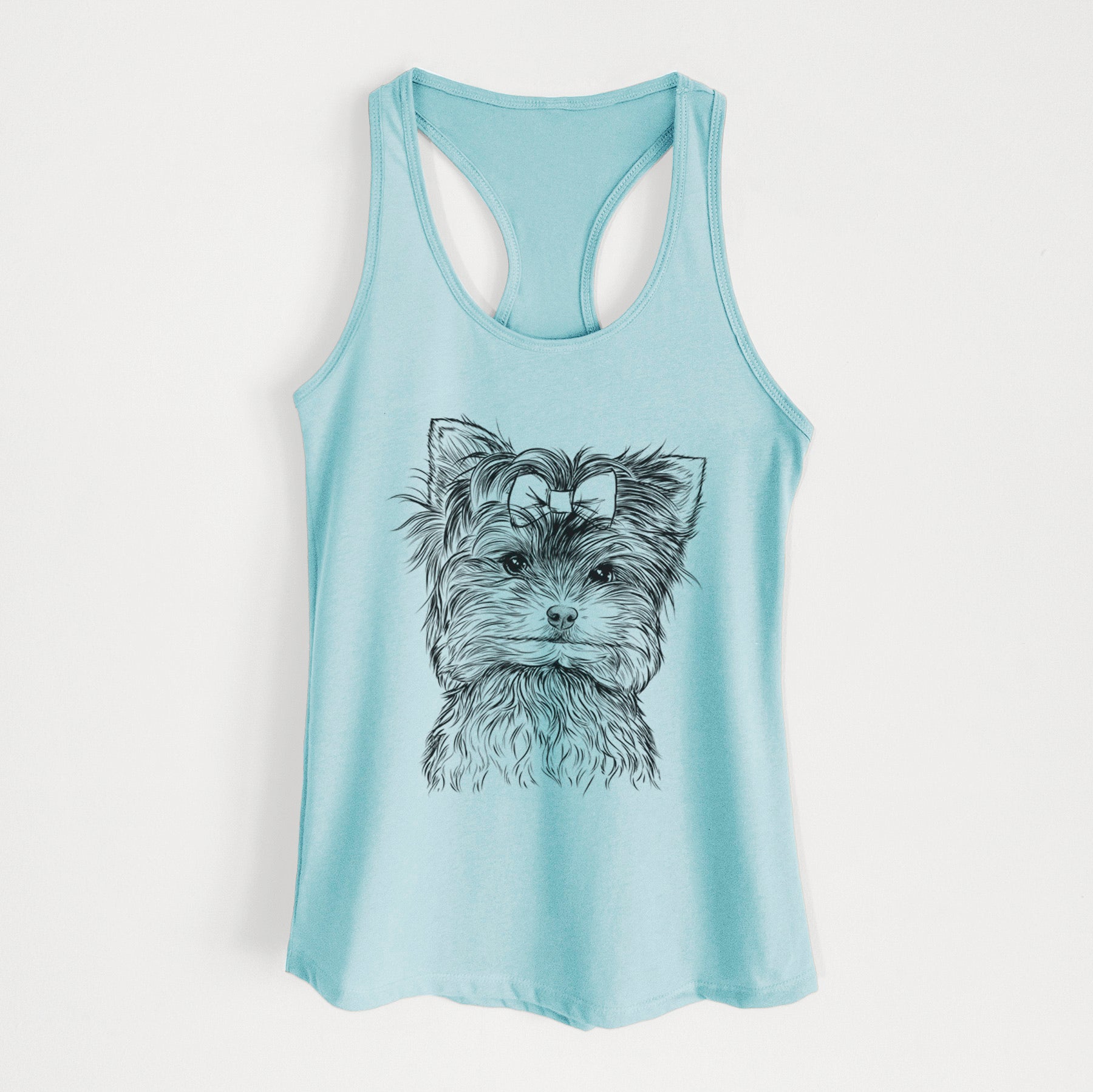 Cricket the Biewer Terrier - Women's Racerback Tanktop