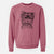 Bare Cricket the Biewer Terrier - Unisex Pigment Dyed Crew Sweatshirt