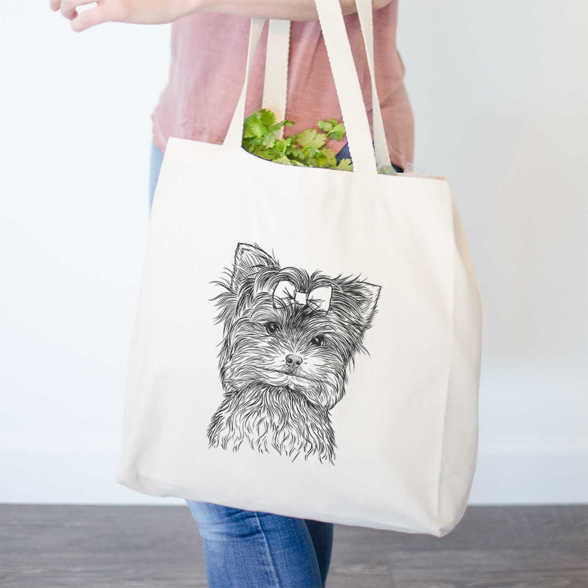 Cricket the Biewer Terrier - Tote Bag