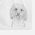 Cuddles the Coton de Tulear Decorative Hand Towel