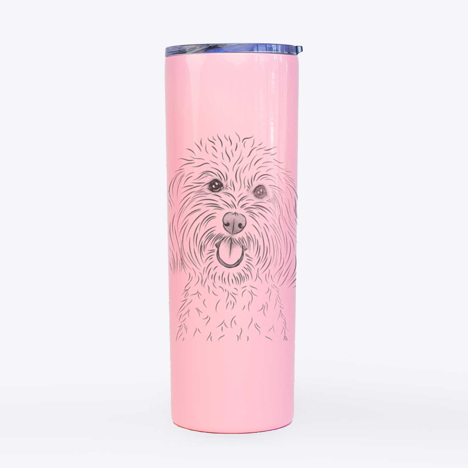 Cuddles the Coton de Tulear - 20oz Skinny Tumbler