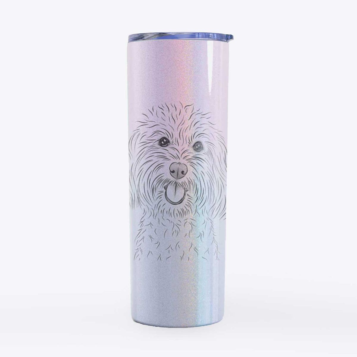 Cuddles the Coton de Tulear - 20oz Skinny Tumbler