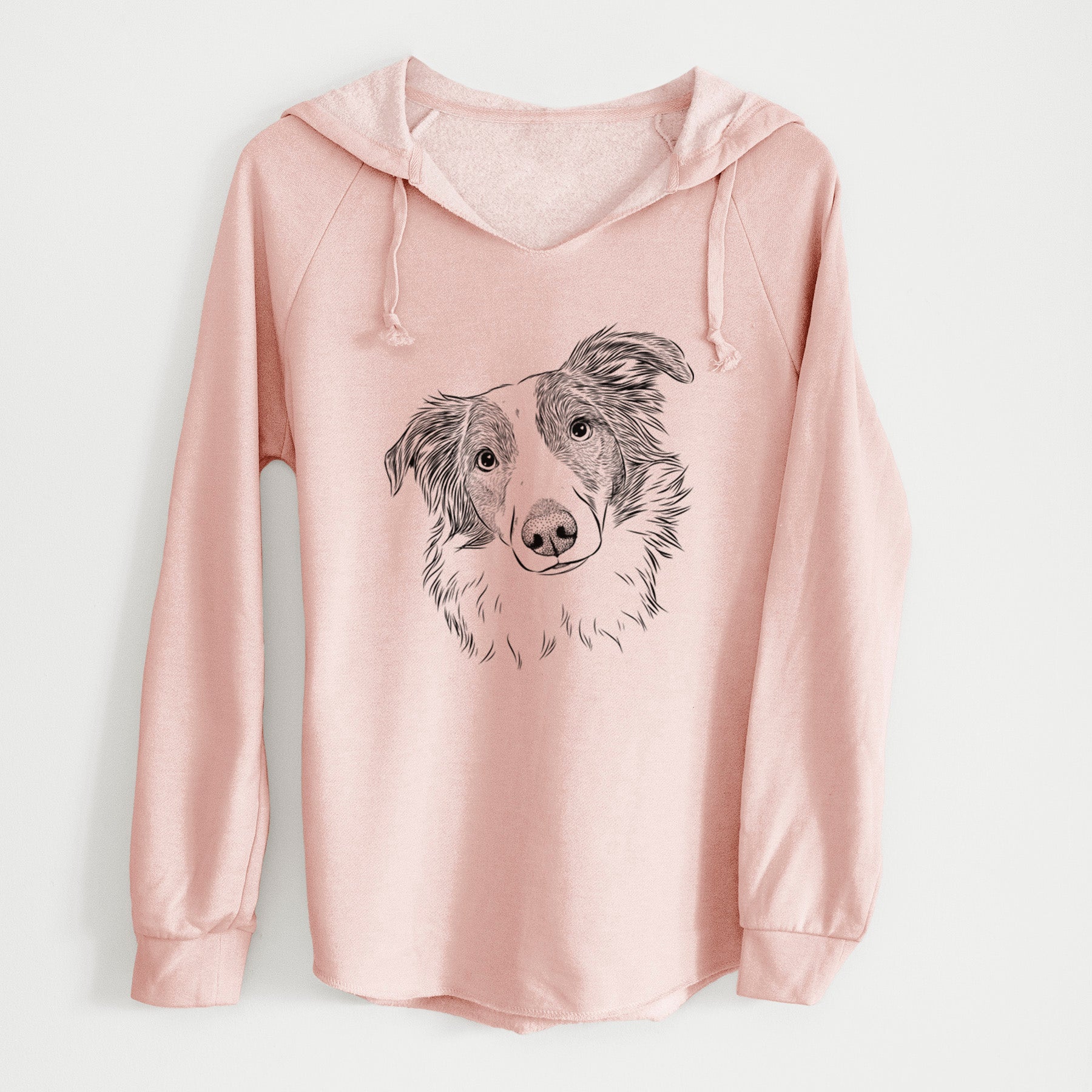 Bare Cyclone the Australian Shepherd - Cali Wave Hooded Sweatshirt