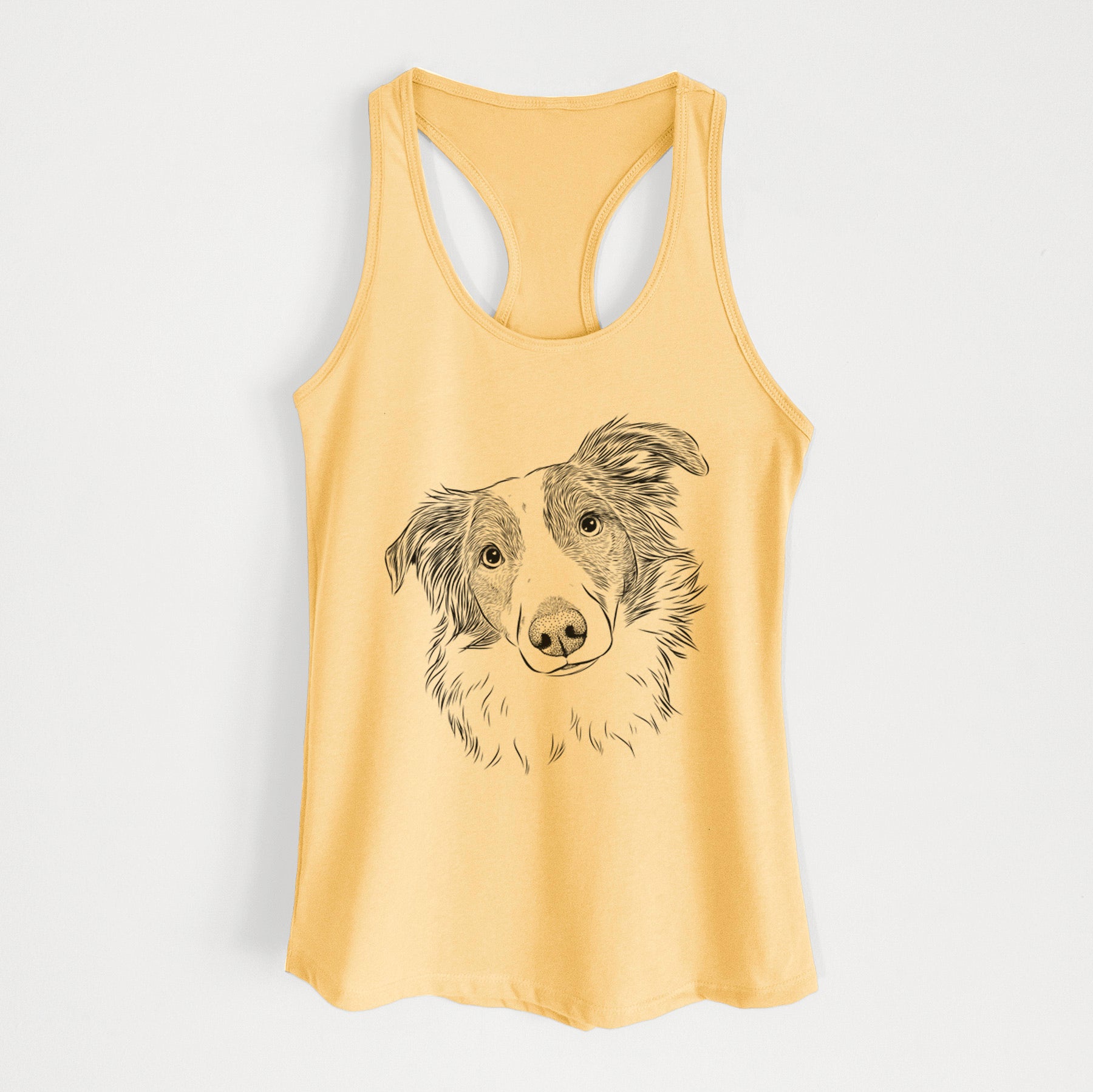 Cyclone the Australian Shepherd - Women's Racerback Tanktop