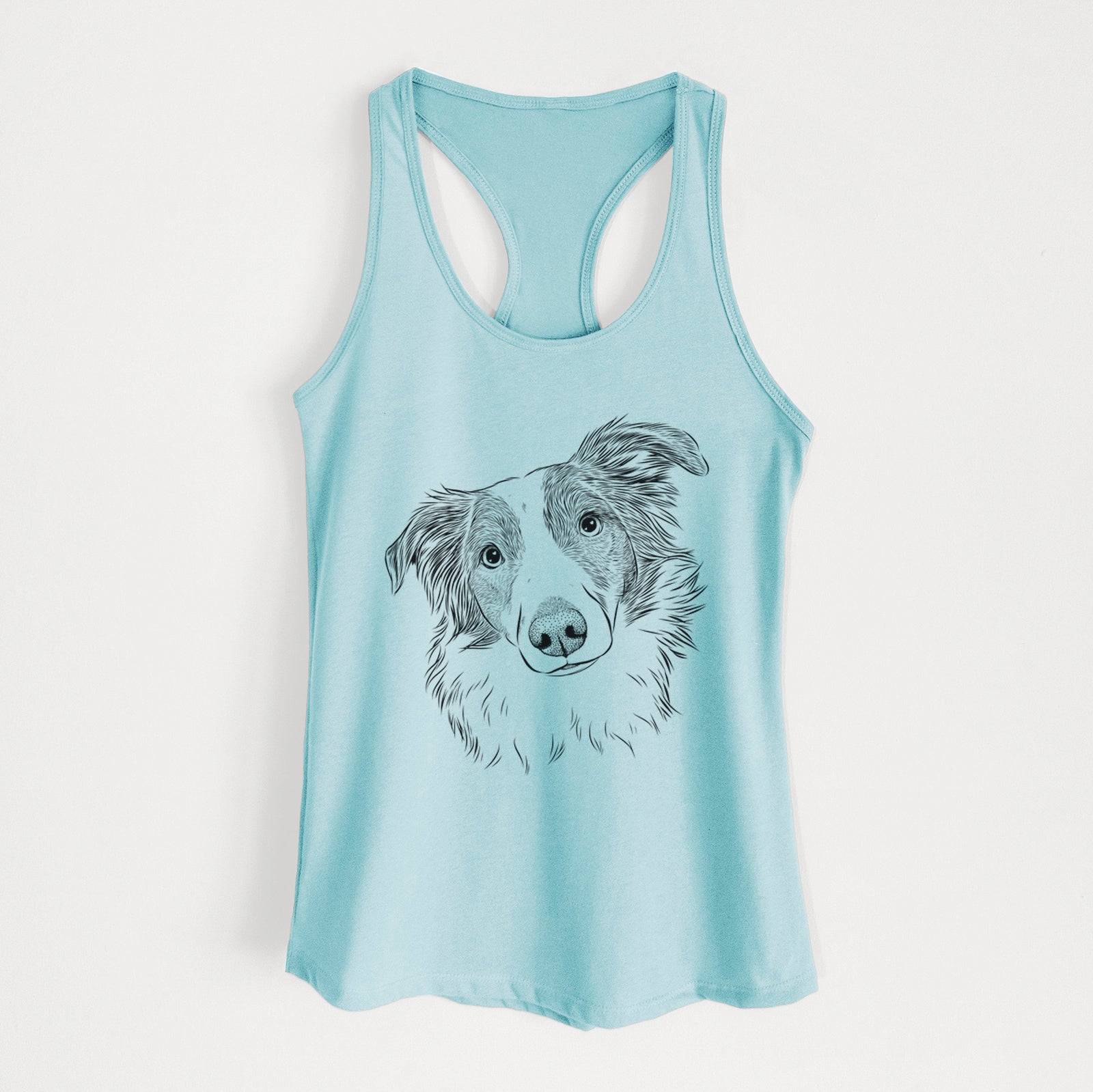 Cyclone the Australian Shepherd - Women's Racerback Tanktop