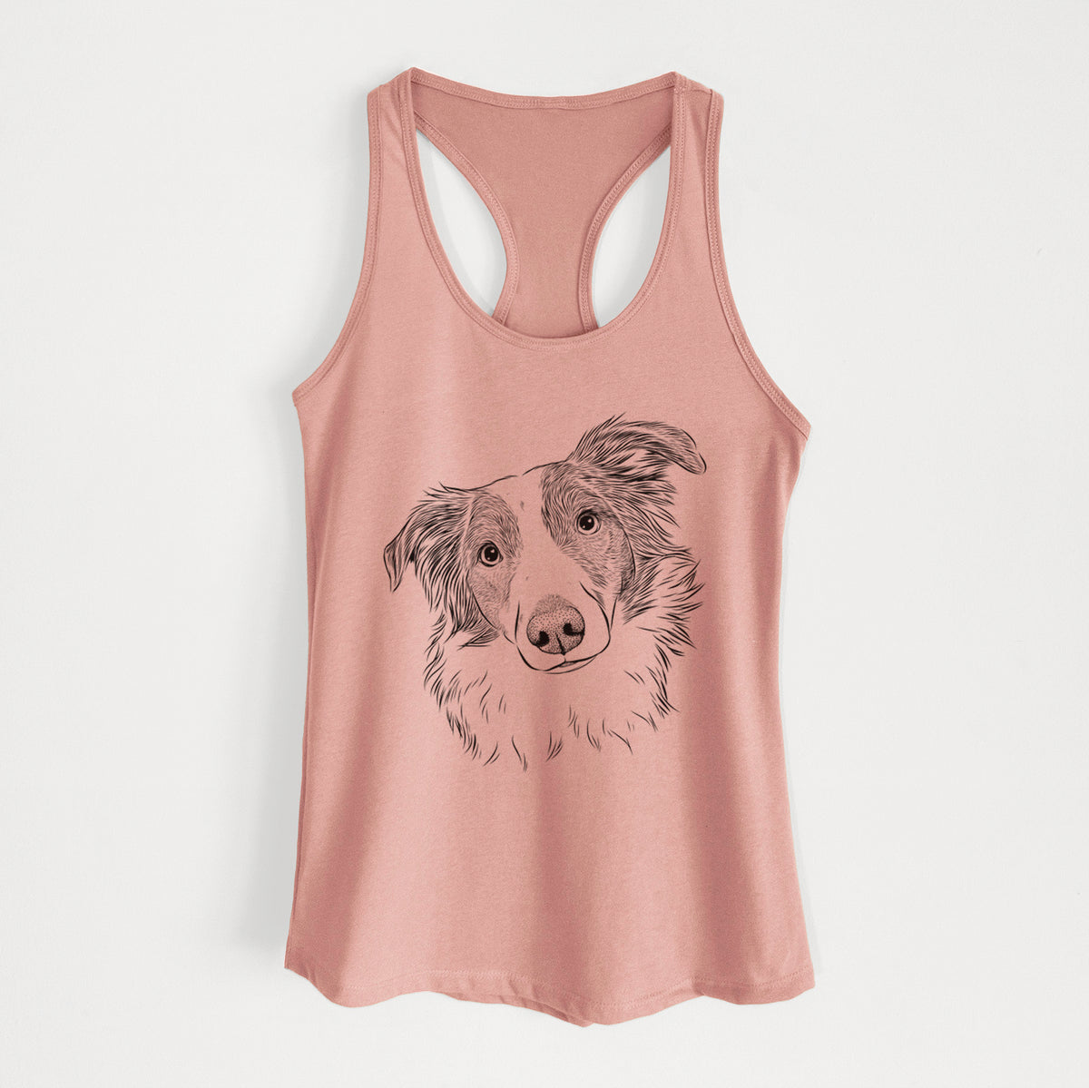 Cyclone the Australian Shepherd - Women's Racerback Tanktop