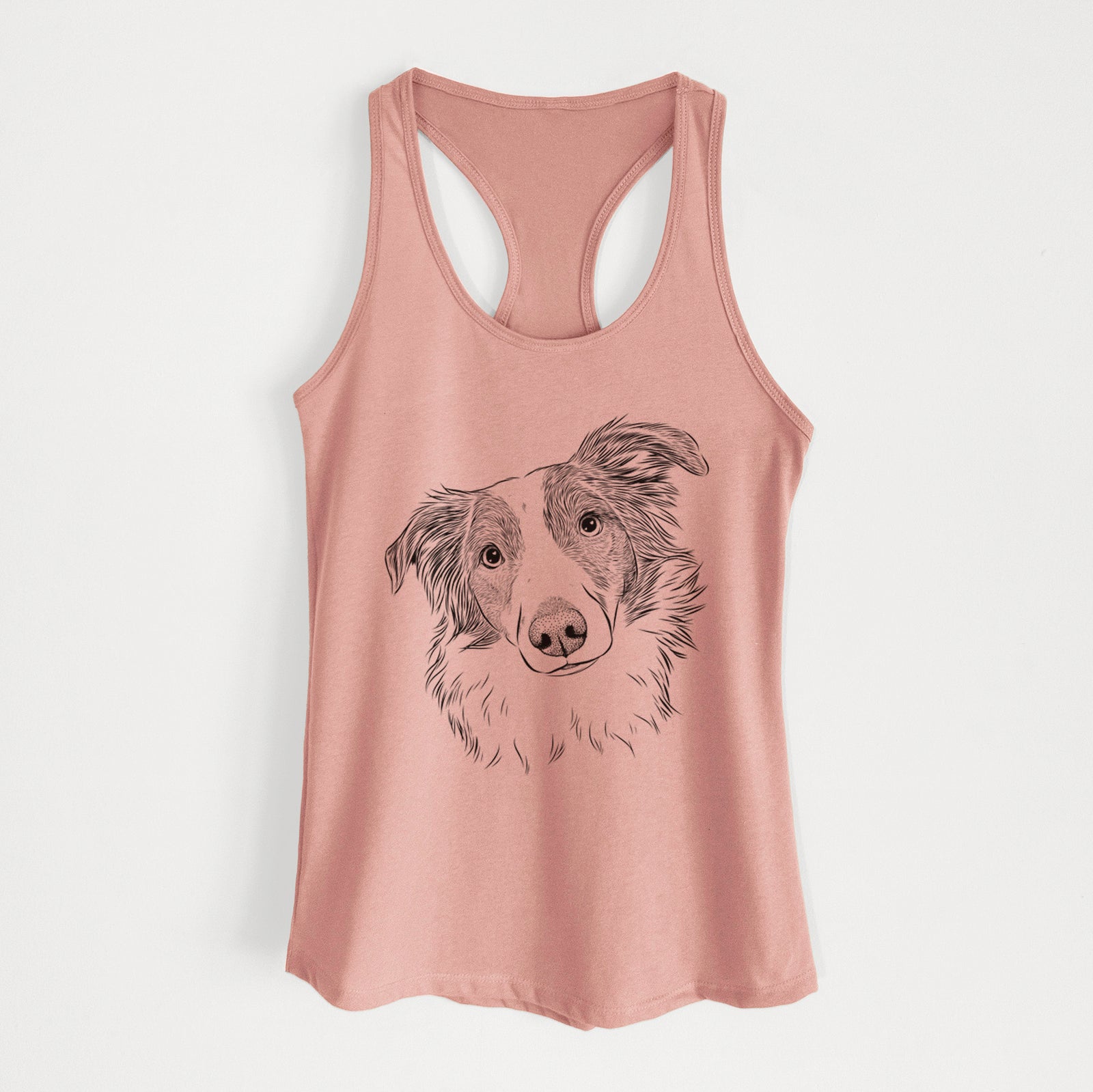 Cyclone the Australian Shepherd - Women's Racerback Tanktop