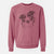 Bare Cyclone the Australian Shepherd - Unisex Pigment Dyed Crew Sweatshirt