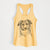 Cynder the English Shepherd - Women's Racerback Tanktop