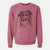 Bare Cynder the English Shepherd - Unisex Pigment Dyed Crew Sweatshirt