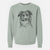 Bare Cynder the English Shepherd - Unisex Pigment Dyed Crew Sweatshirt