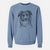 Bare Cynder the English Shepherd - Unisex Pigment Dyed Crew Sweatshirt