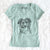 Bare Cynder the English Shepherd - Women's V-neck Shirt