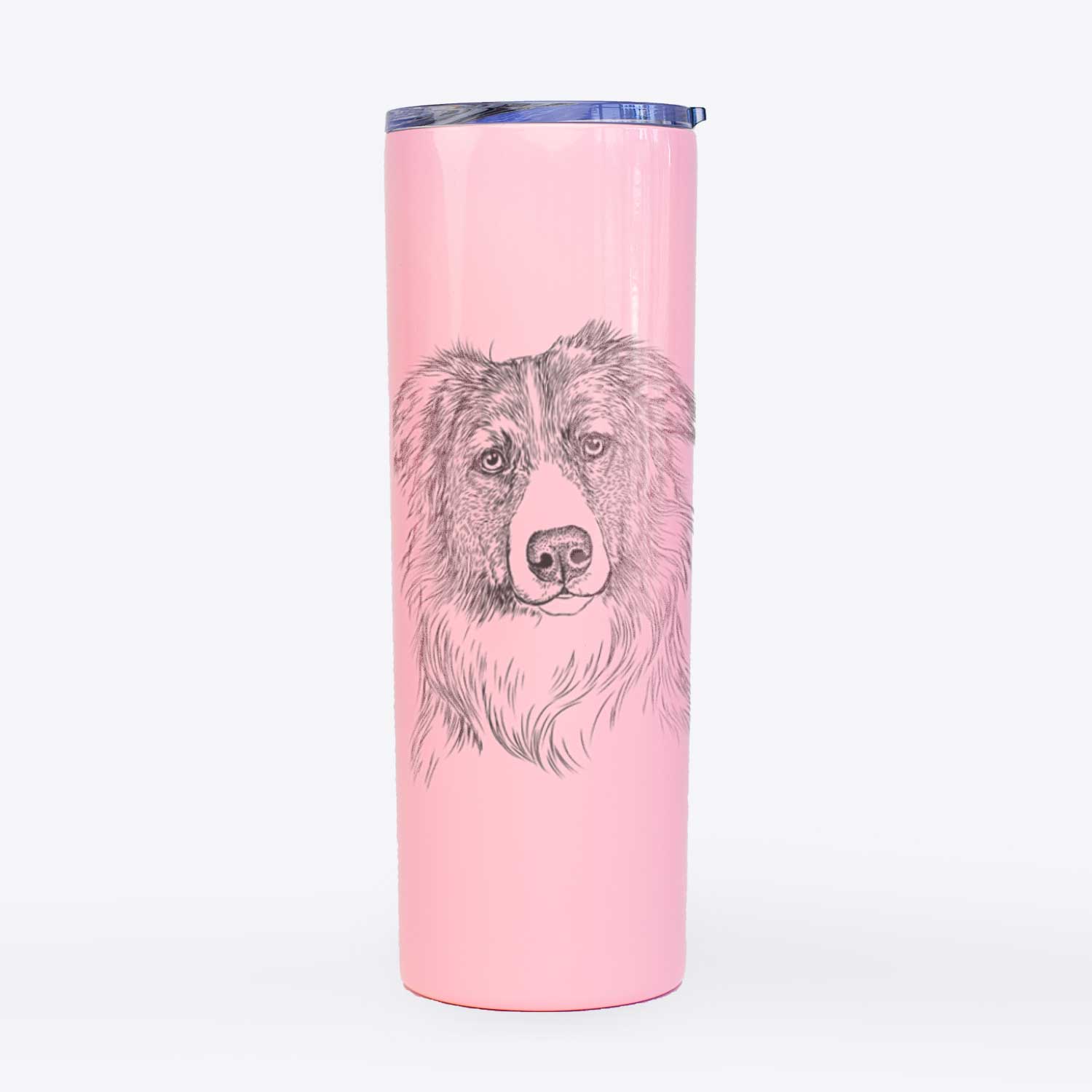 Cynder the English Shepherd - 20oz Skinny Tumbler