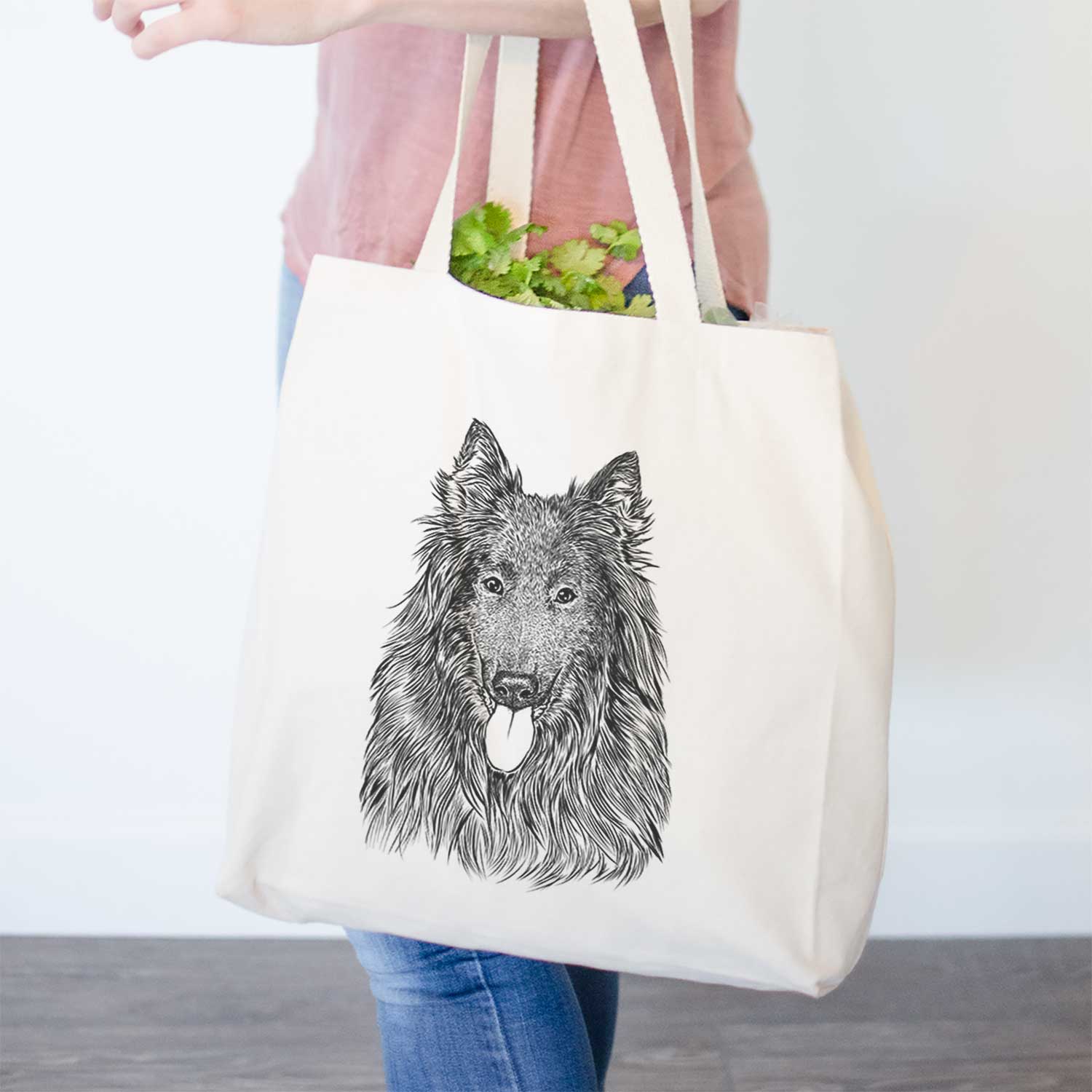 Daan the Belgian Shepherd - Tote Bag