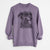 Bare Daisy the Australian Shepherd Mix - Unisex Pigment Dyed Crew Sweatshirt