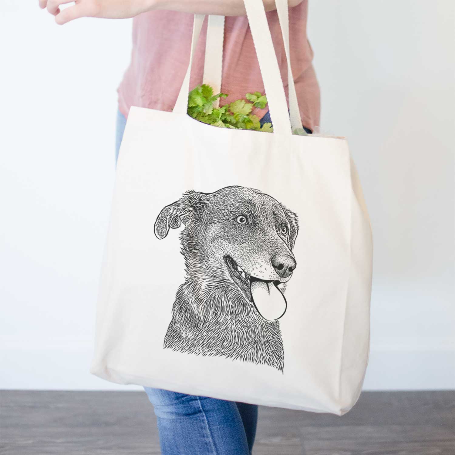 Daisy the Australian Shepherd Mix - Tote Bag